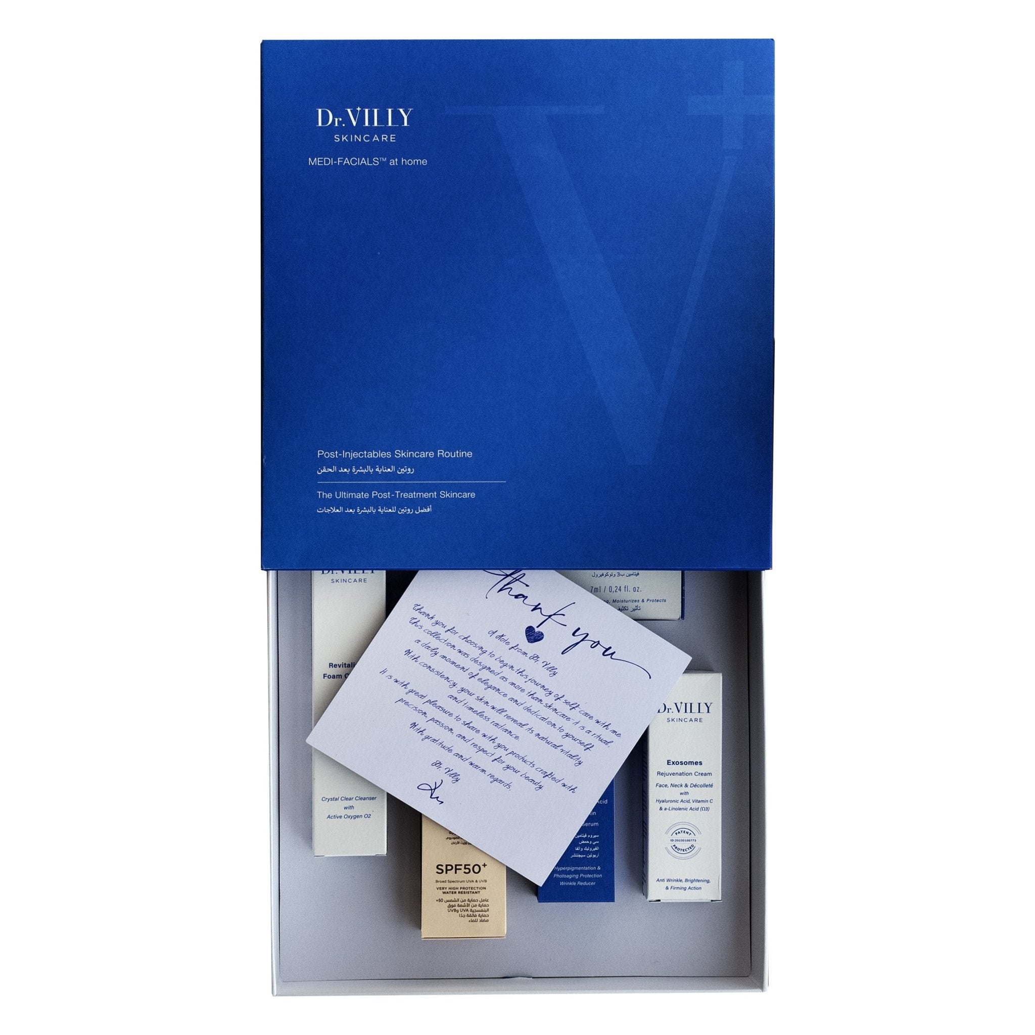 Post - Injectables Skincare Routine - Dr. Villy Skincare - Medical Grade product