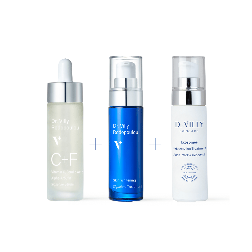 Rescue Trio - Skin Brightening Set - Dr. Villy Skincare - Medical Grade product