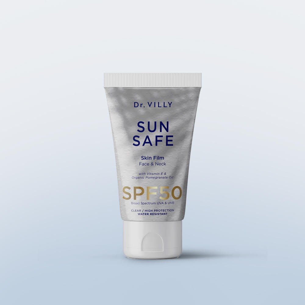 Sun Safe Skin Film SPF50 - 60ml - Dr. Villy Skincare - Medical Grade product