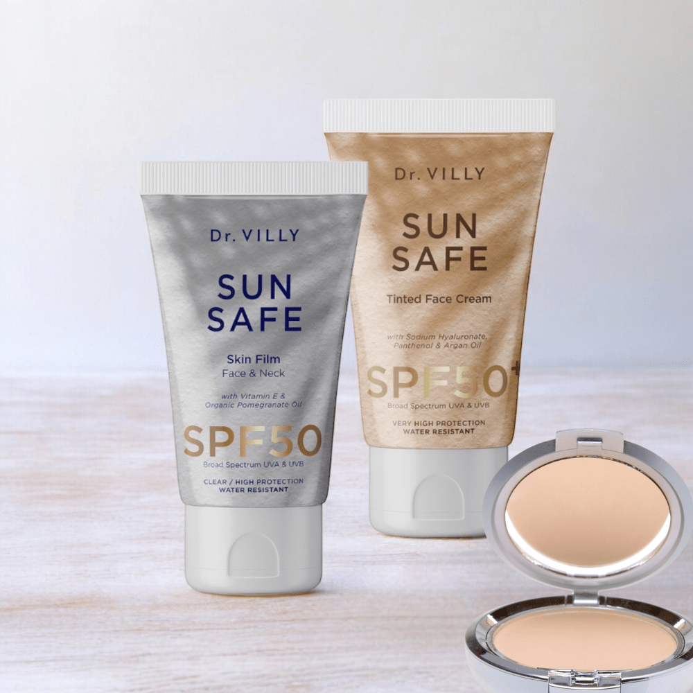 Prime & Protect with Sun Safe Skin Film SPF50 - Dr. Villy Skincare