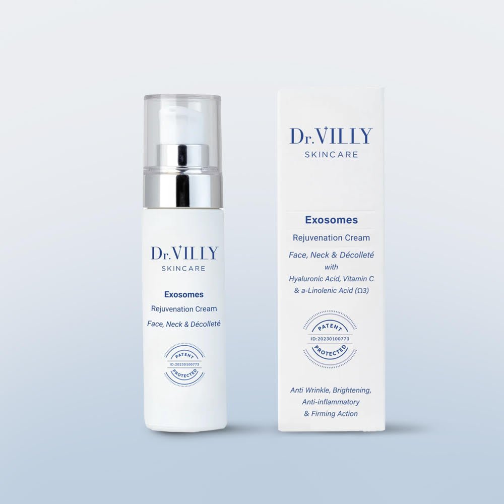 Exosomes Face, Neck & Décolleté Cream - 30ml - Dr. Villy Skincare - Medical Grade product