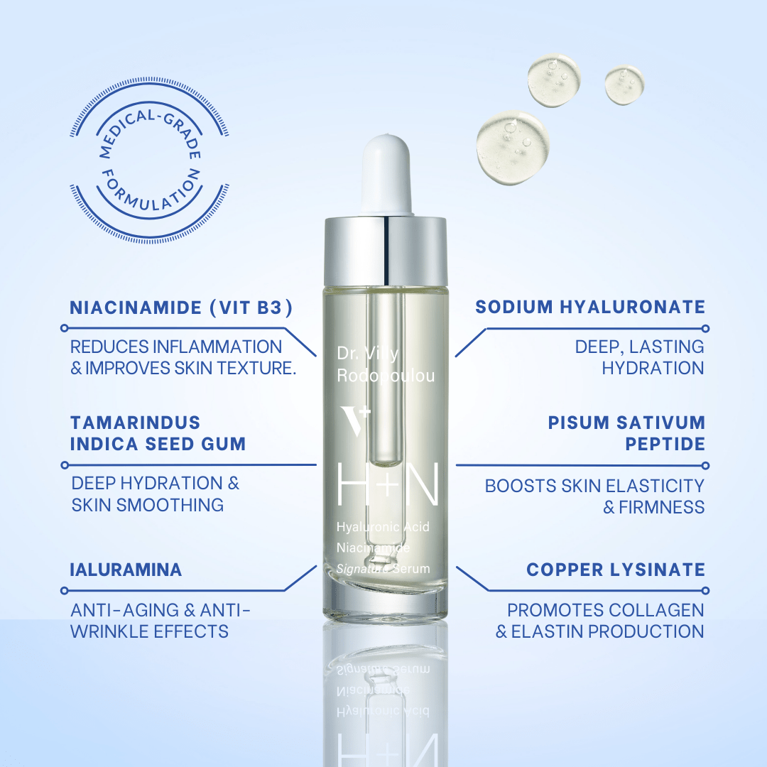 H+N Superpower Serum with Hyaluronic Acid & Niacinamide - 30ml H+N Superpower Serum with Hyaluronic Acid & Niacinamide - 30ml