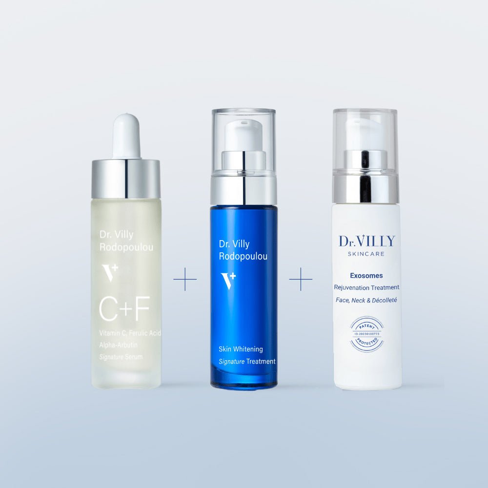 Rescue Trio - Skin Brightening Set - Dr. Villy Skincare - Medical Grade product