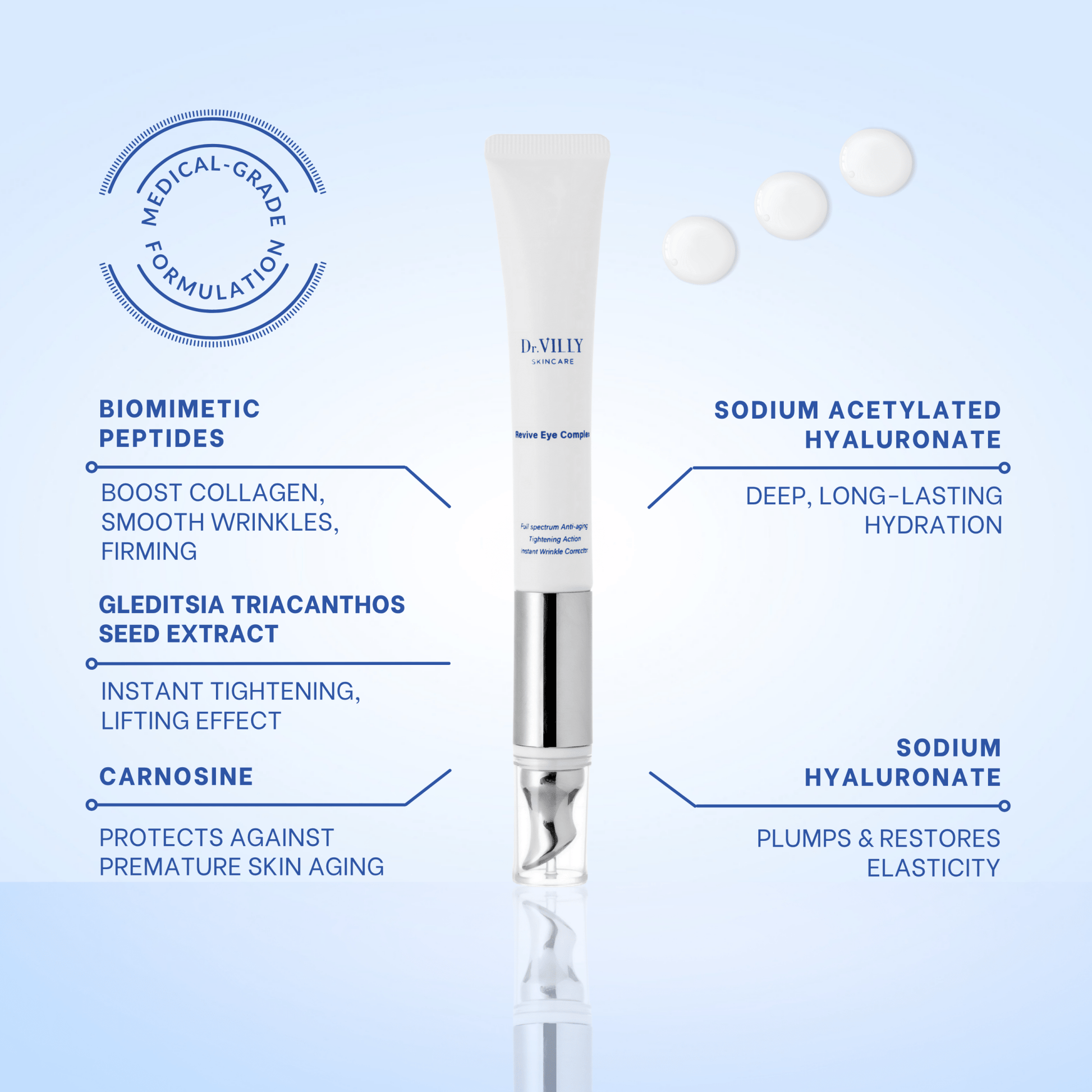 Revive Eye Complex - 15ml - Dr. Villy Skincare - Medical Grade product