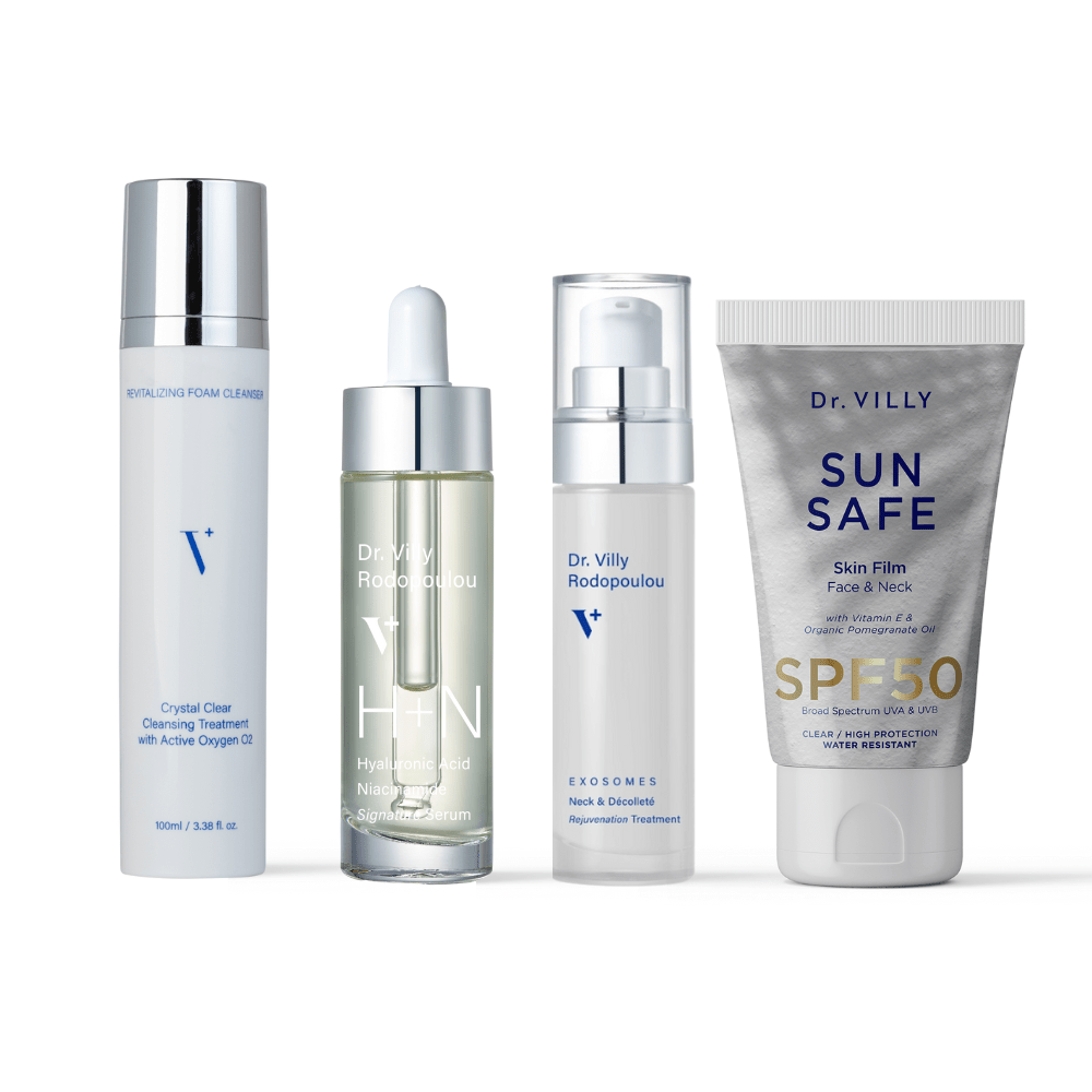 Sensitive Skin Regimen (Clear SPF) - Dr. Villy Skincare - Medical Grade product
