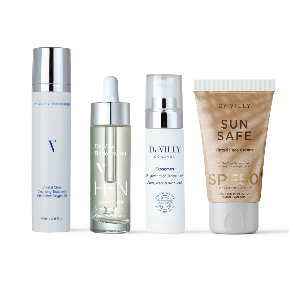 Sensitive Skin Regimen (Tinted SPF) - Dr. Villy Skincare - Medical Grade product