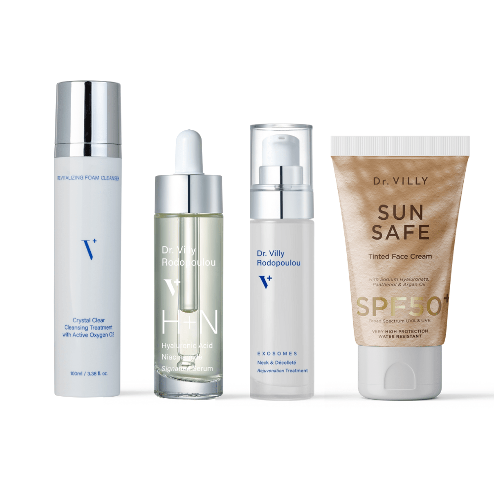 Sensitive Skin Regimen (Tinted SPF) - Dr. Villy Skincare - Medical Grade product
